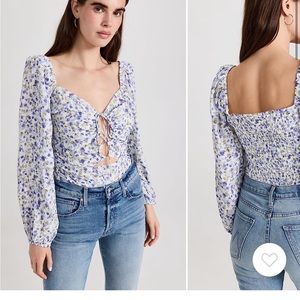 ASTR the Label Puff Tavira Top